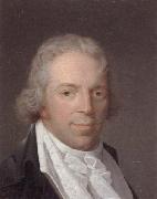 unknow artist Portrait of a man,head and shoulders,wearing a grey jacket and a white cravat Sweden oil painting artist